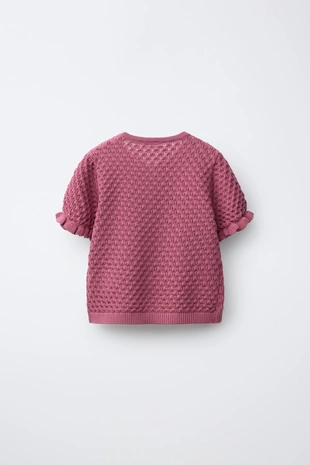 Кардиган с вышитыми цветами- Заказать в России