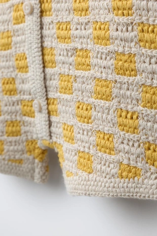 Короткий комбинезон в клетку- Заказать в России