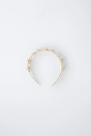 Ободок с цветами- Заказать в России