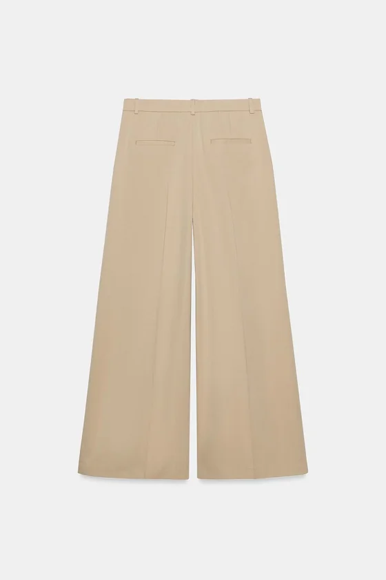 БРЮКИ  С ЗАЩИПАМИ — коллекция Zara «ZW»