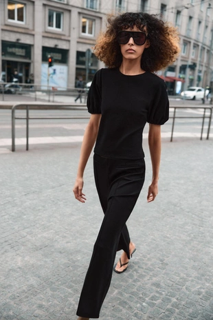 Объемные брюки