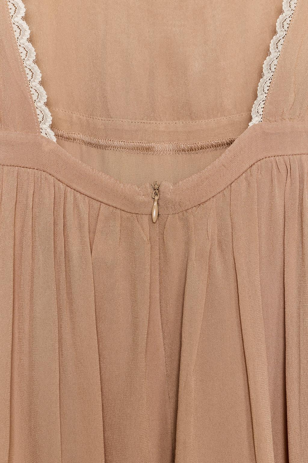 КОМБИНИРОВАННОЕ КРУЖЕВНОЕ ПЛАТЬЕ