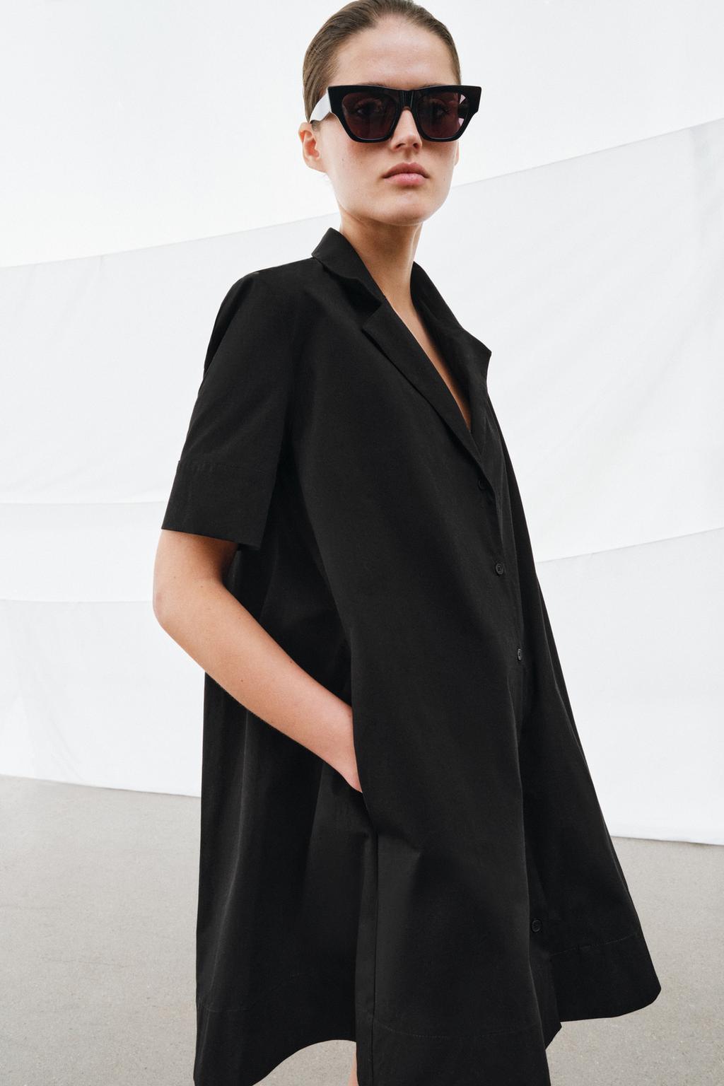 КОРОТКОЕ ПЛАТЬЕ ИЗ ПОПЛИНА — ZW COLLECTION