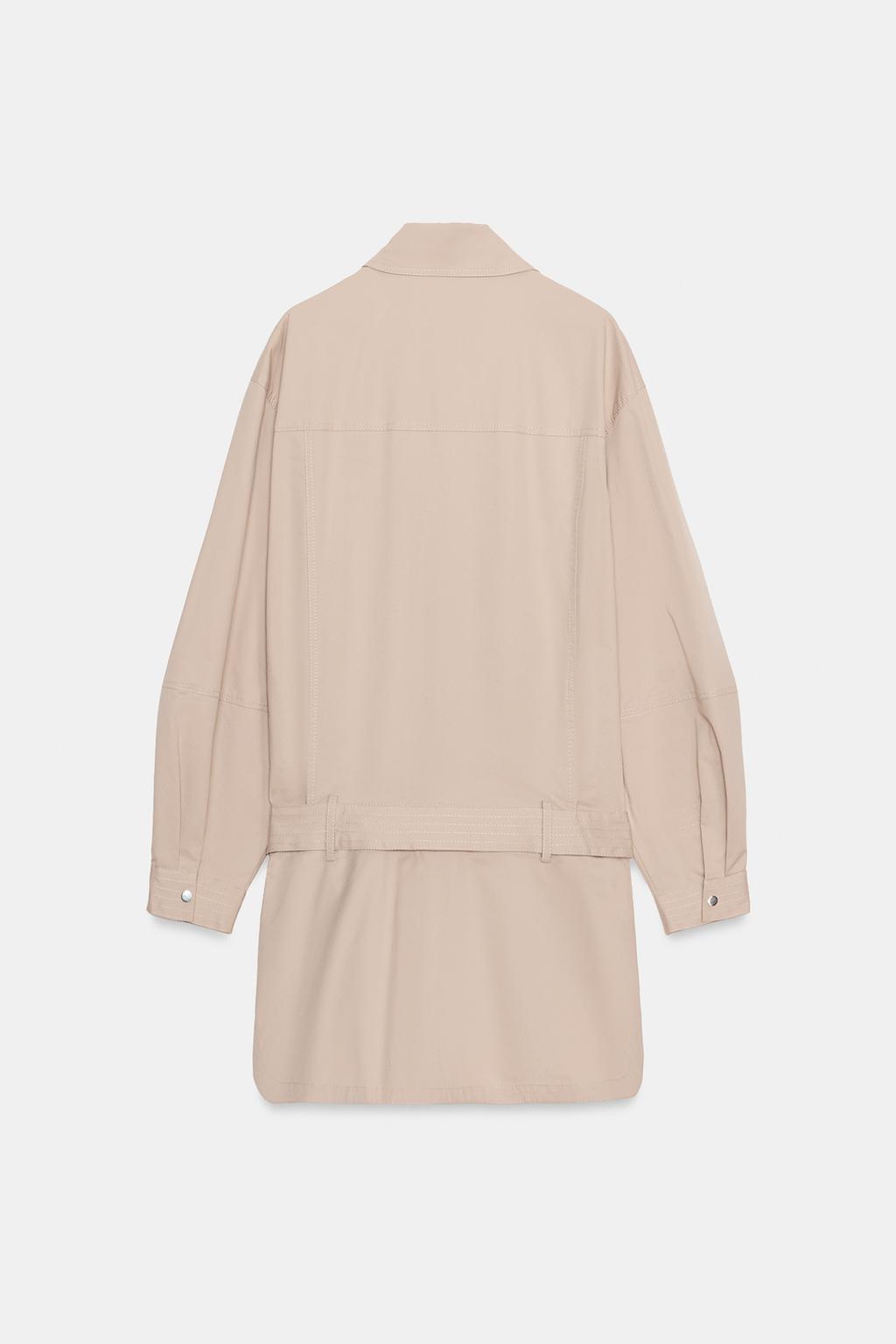 МИНИ-ПЛАТЬЕ С ПОЯСОМ