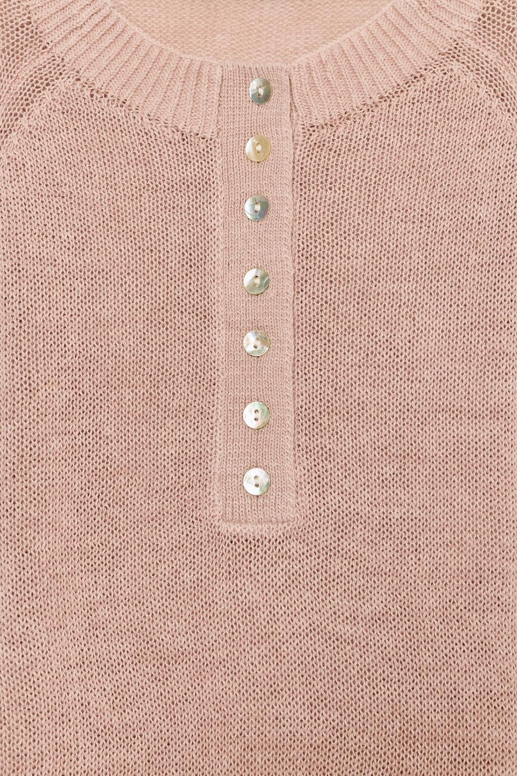 СВИТЕР С ПУГОВИЦАМИ