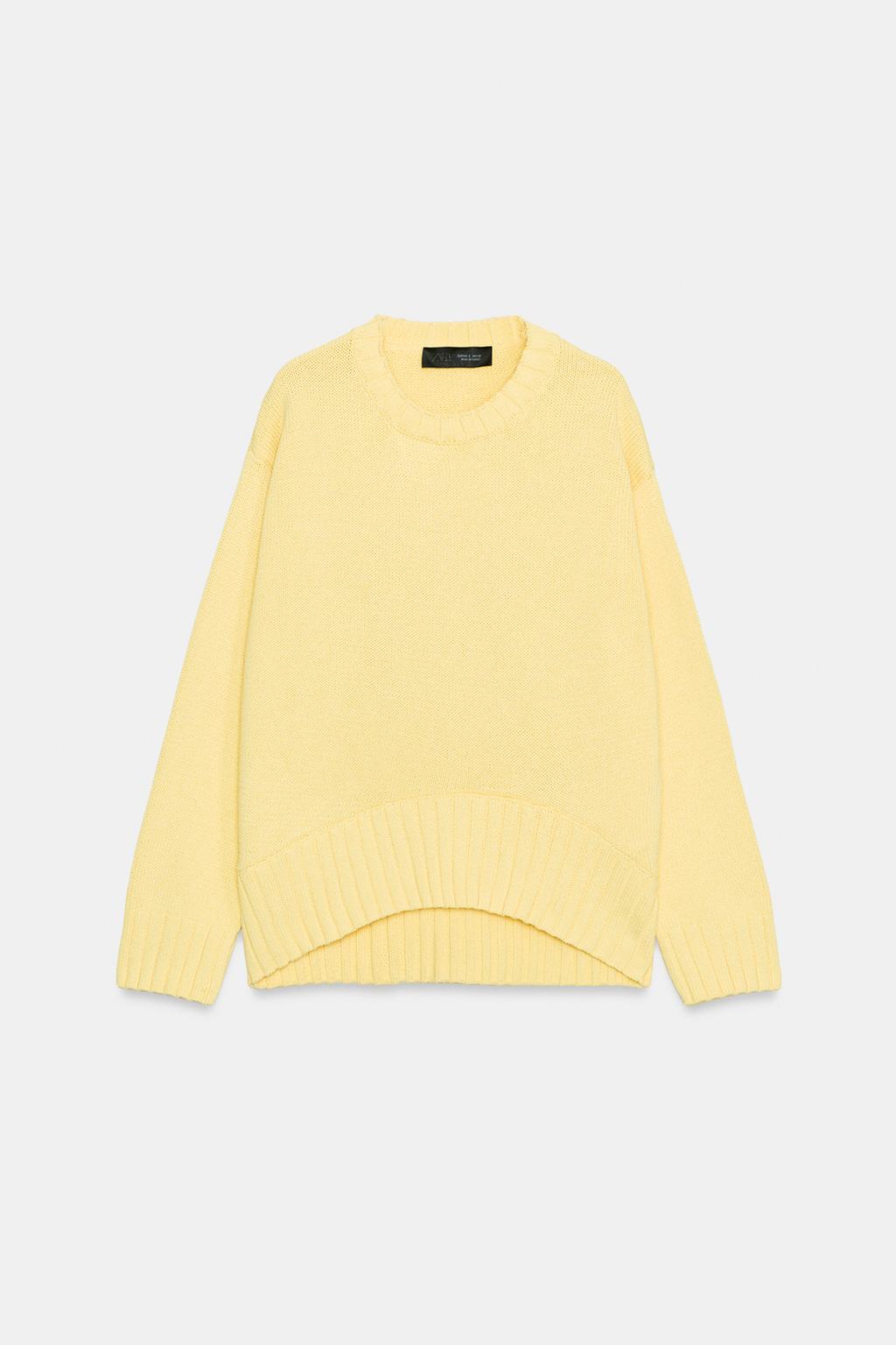 СВИТЕР С АСИММЕТРИЧНЫМ НИЗОМ