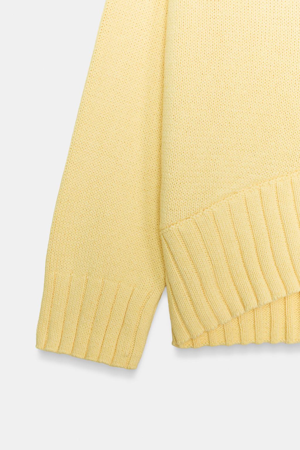 СВИТЕР С АСИММЕТРИЧНЫМ НИЗОМ