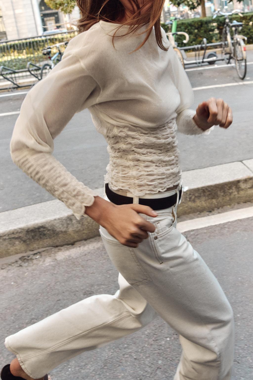 СВИТЕР ВЯЗАНЫЙ «СОТЫ»