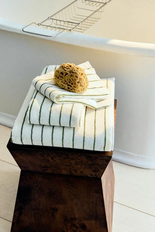 Полосатое банный полотенце- Заказать в России