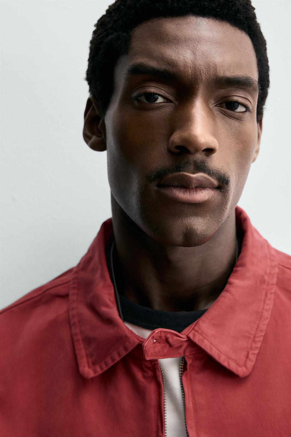 КУРТКА REGULAR FIT ИЗ ВЫСТИРАННОГО ХЛОПКА