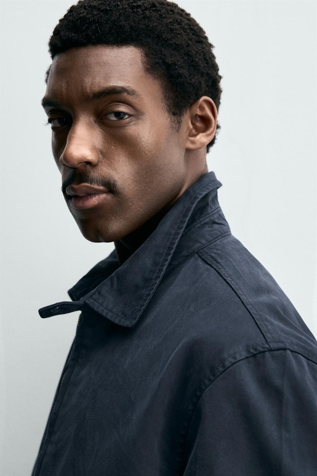 КУРТКА REGULAR FIT ИЗ ВЫСТИРАННОГО ХЛОПКА