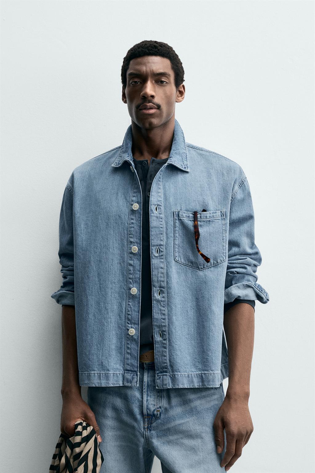 ДЖИНСОВАЯ РУБАШКА BOXY FIT