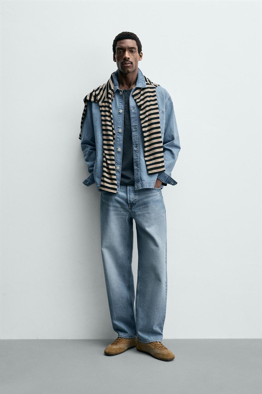 ДЖИНСОВАЯ РУБАШКА BOXY FIT