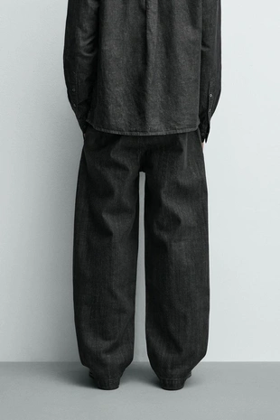 Джинсы чинос BARREL FIT- Заказать в России