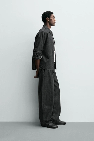 Джинсы чинос BARREL FIT- Заказать в России