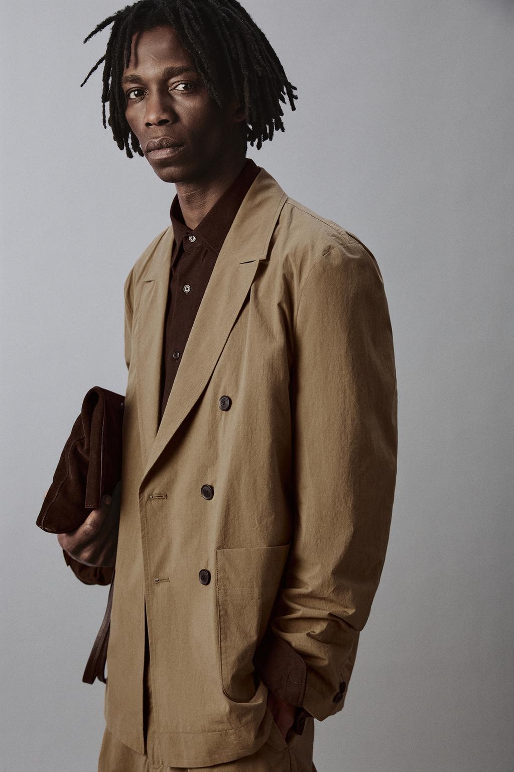 ДВУБОРТНЫЙ БЛЕЙЗЕР RELAXED FIT