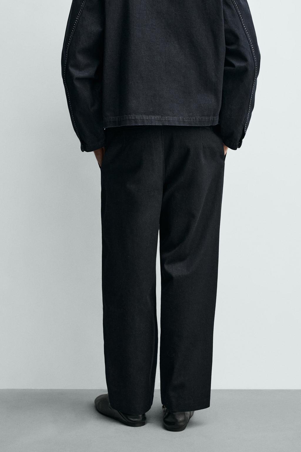 ДЖИНСЫ ЧИНОС С КОНТРАСТНОЙ ОТСТРОЧКОЙ