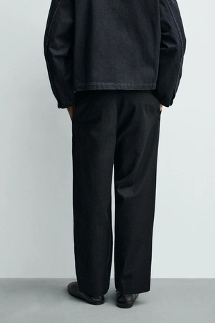 Джинсы чинос с контрастной отстрочкой- Заказать в России