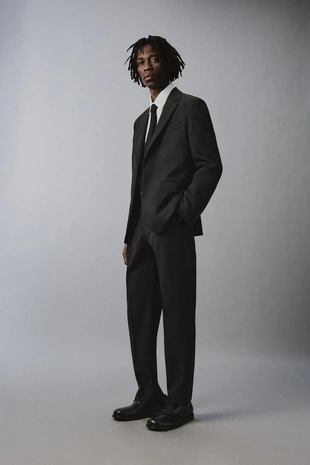 Костюмный блейзер из 100% шерсти- Заказать в России