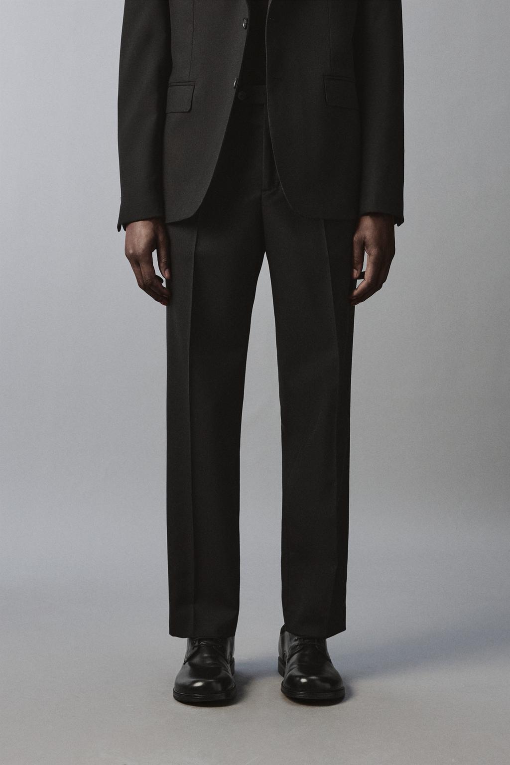 КОСТЮМНЫЕ БРЮКИ ИЗ 100% ШЕРСТИ