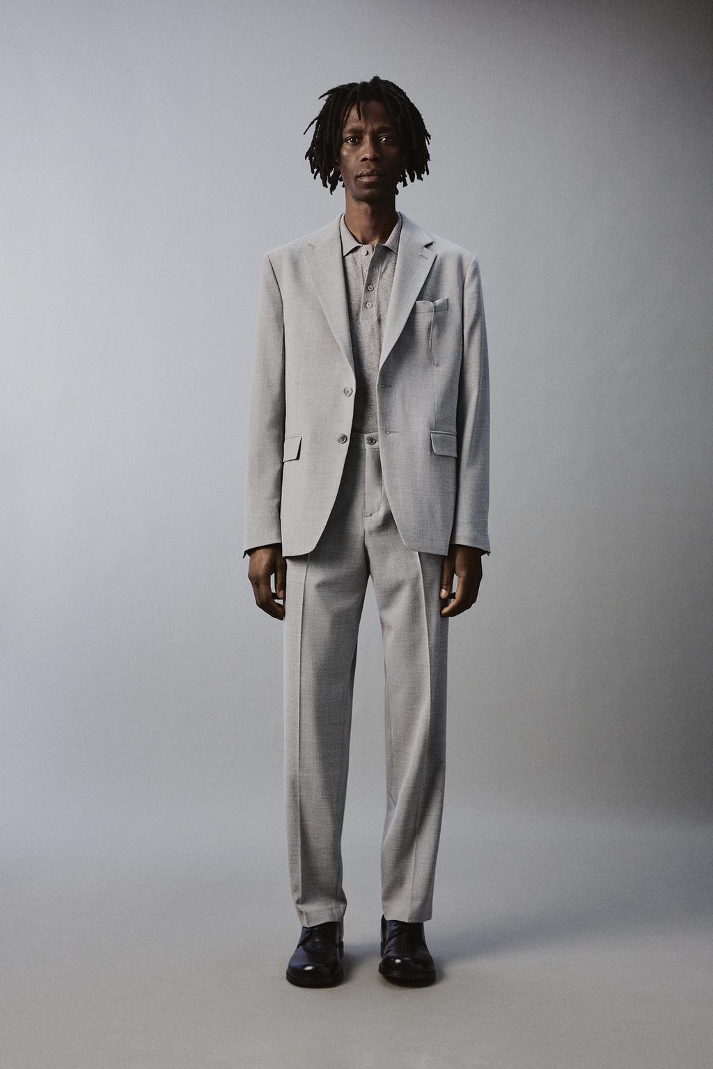 КОСТЮМНЫЕ БРЮКИ ИЗ РЕЛЬЕФНОЙ ТКАНИ