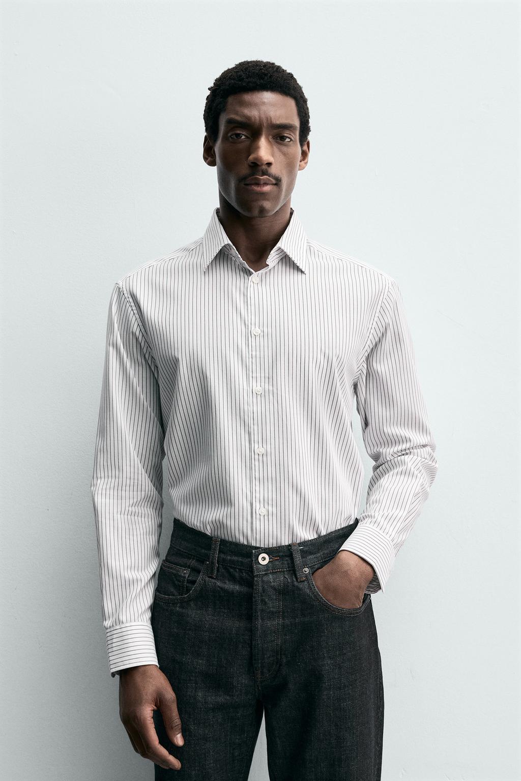 РУБАШКА ИЗ РЕЛЬЕФНОЙ ТКАНИ EASY CARE