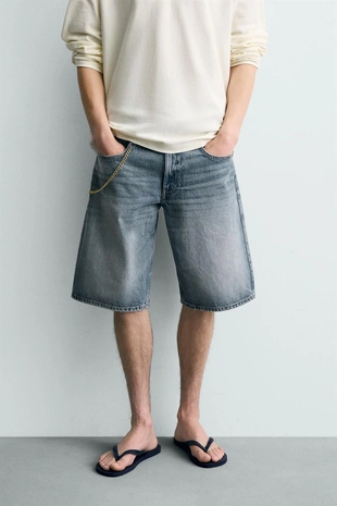 Джинсовые шорты BAGGY FIT