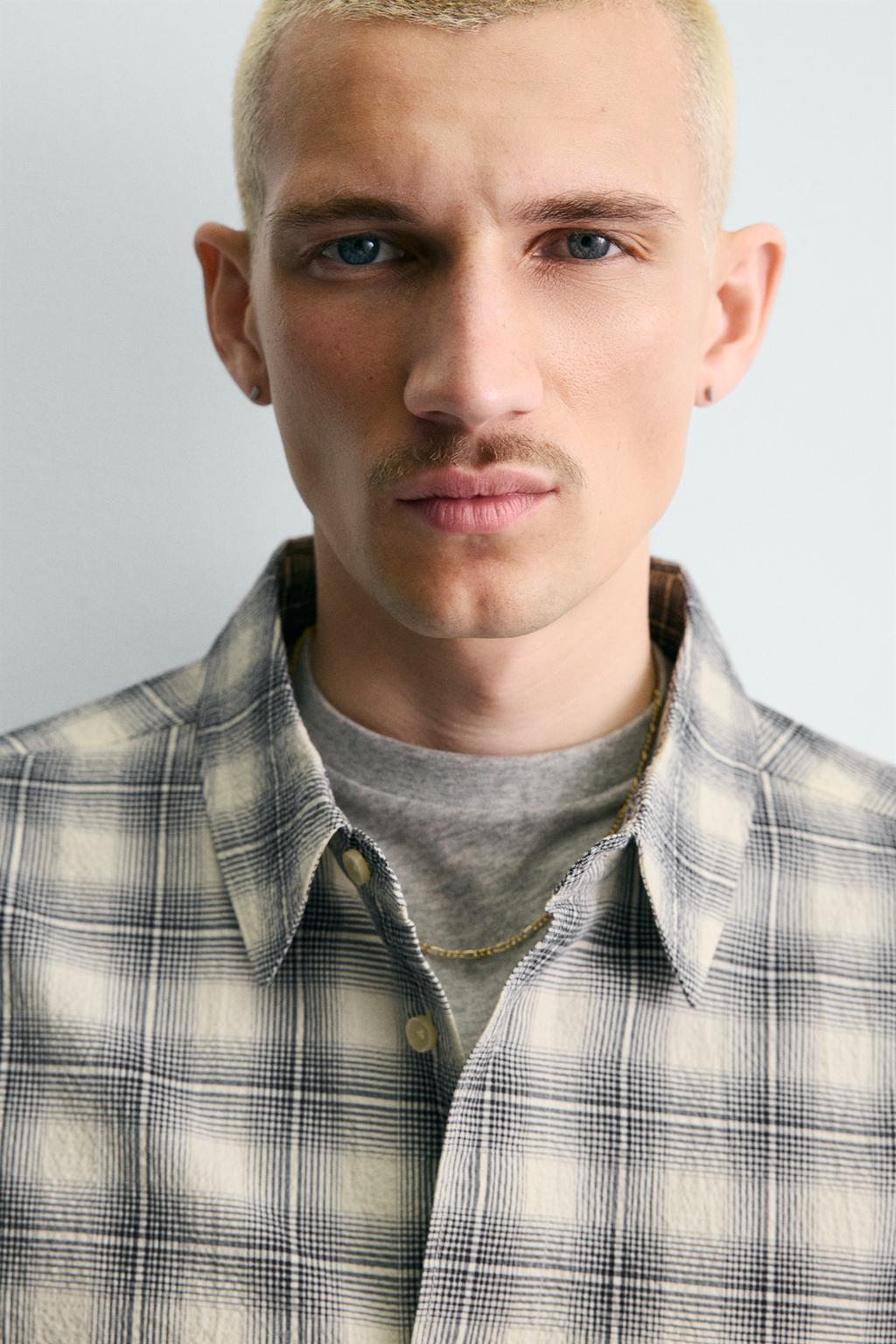 РУБАШКА BOXY FIT В КЛЕТКУ