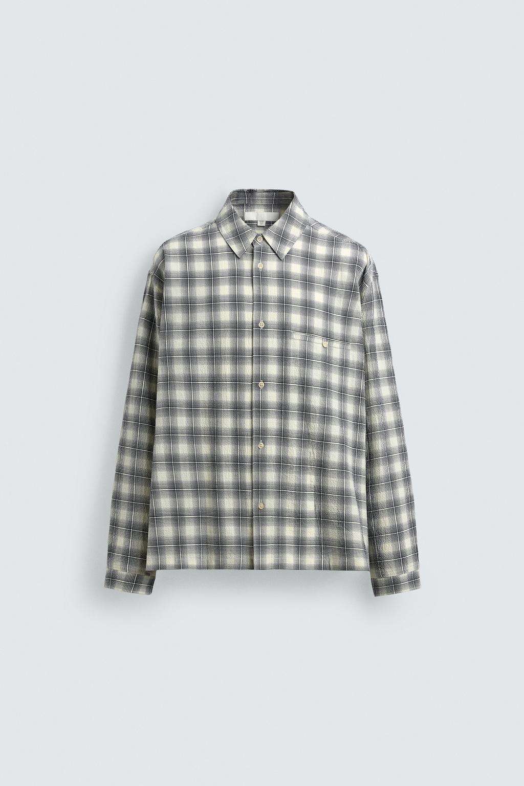 РУБАШКА BOXY FIT В КЛЕТКУ