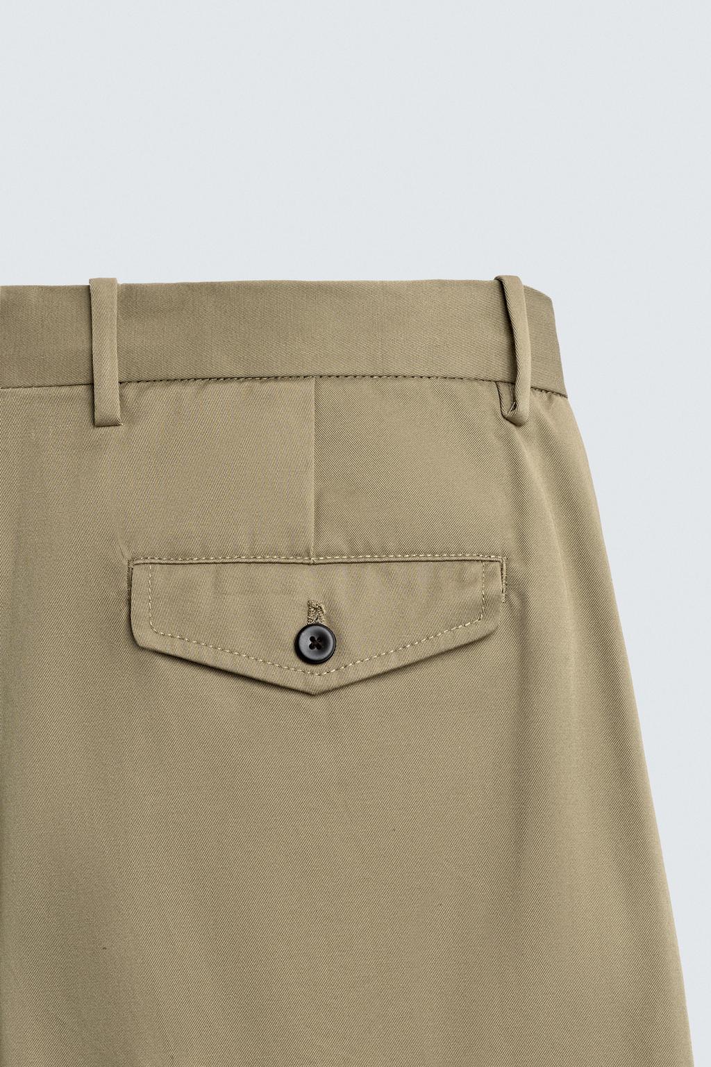 БРЮКИ WIDE-FIT СО СКЛАДКАМИ