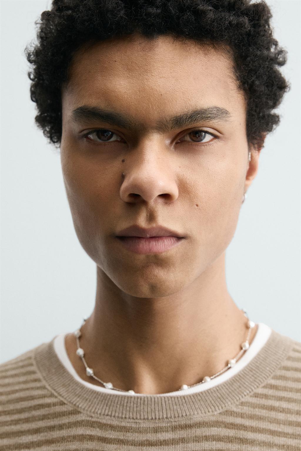 ЖАККАРДОВЫЙ СВИТЕР В ПОЛОСКУ