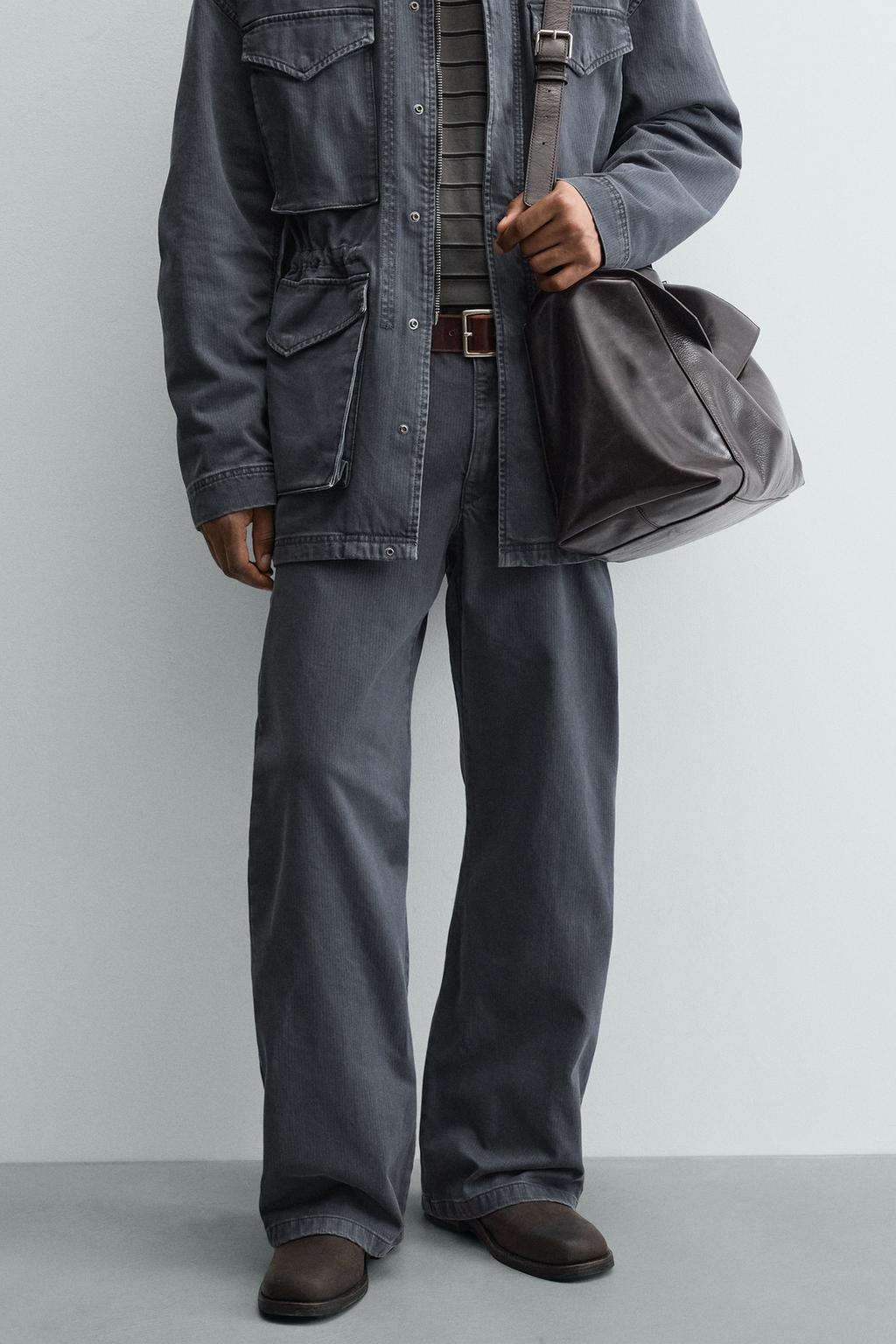 БРЮКИ ИЗ ВАРЕНОГО ХЛОПКА