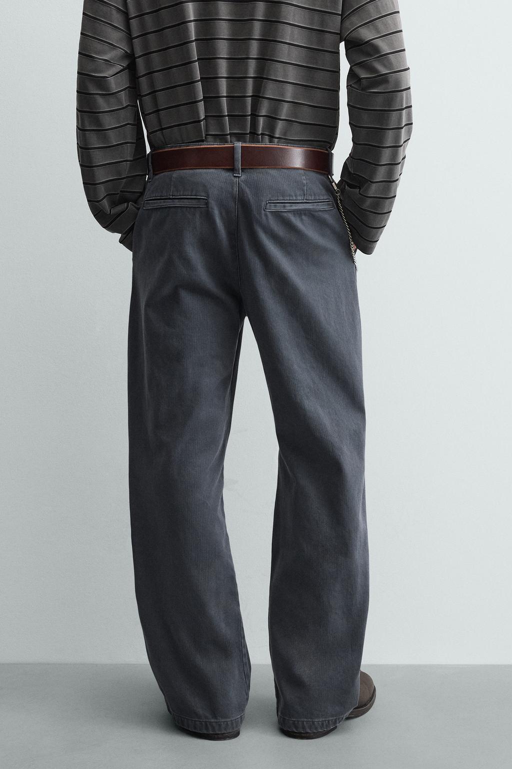 БРЮКИ ИЗ ВАРЕНОГО ХЛОПКА