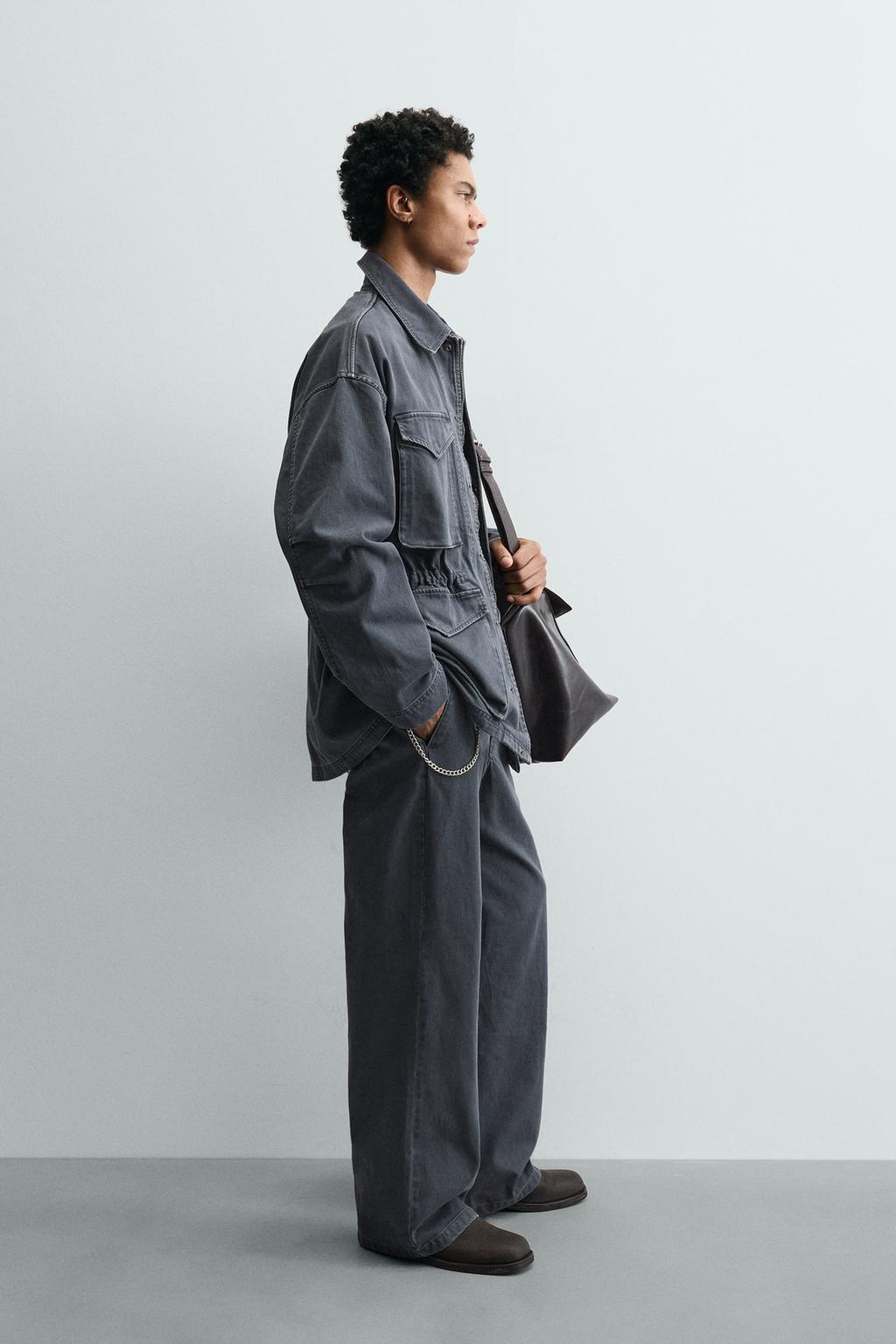 БРЮКИ ИЗ ВАРЕНОГО ХЛОПКА