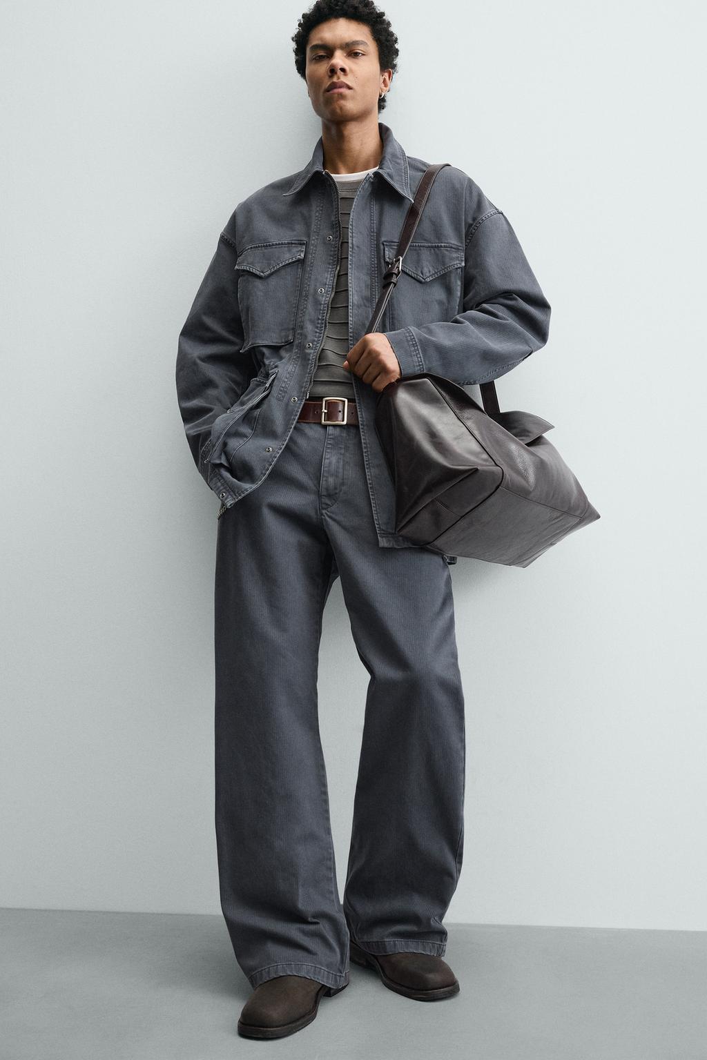 БРЮКИ ИЗ ВАРЕНОГО ХЛОПКА