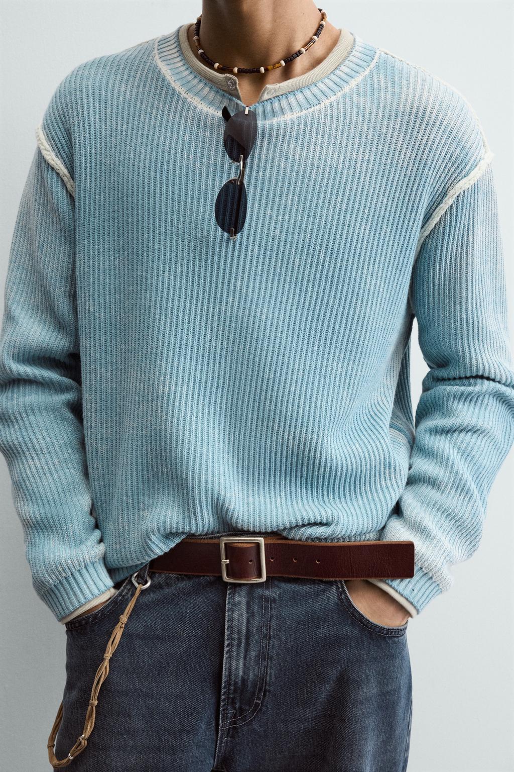 ДВУСТОРОННИЙ СВИТЕР RELAXED FIT