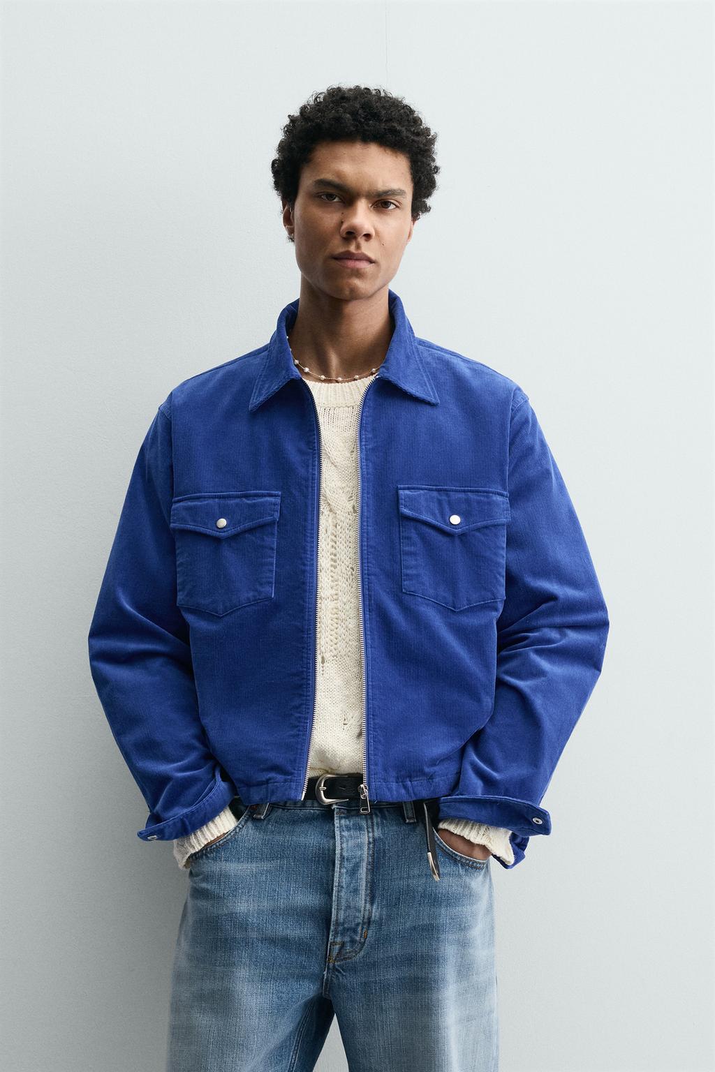 ВЕЛЬВЕТОВАЯ КУРТКА-РУБАШКА С МОЛНИЕЙ