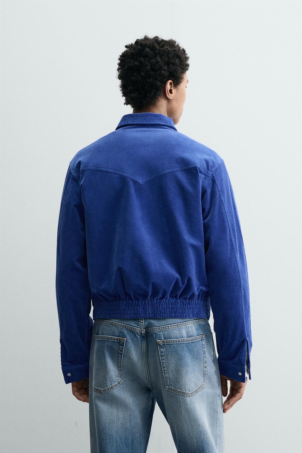 ВЕЛЬВЕТОВАЯ КУРТКА-РУБАШКА С МОЛНИЕЙ