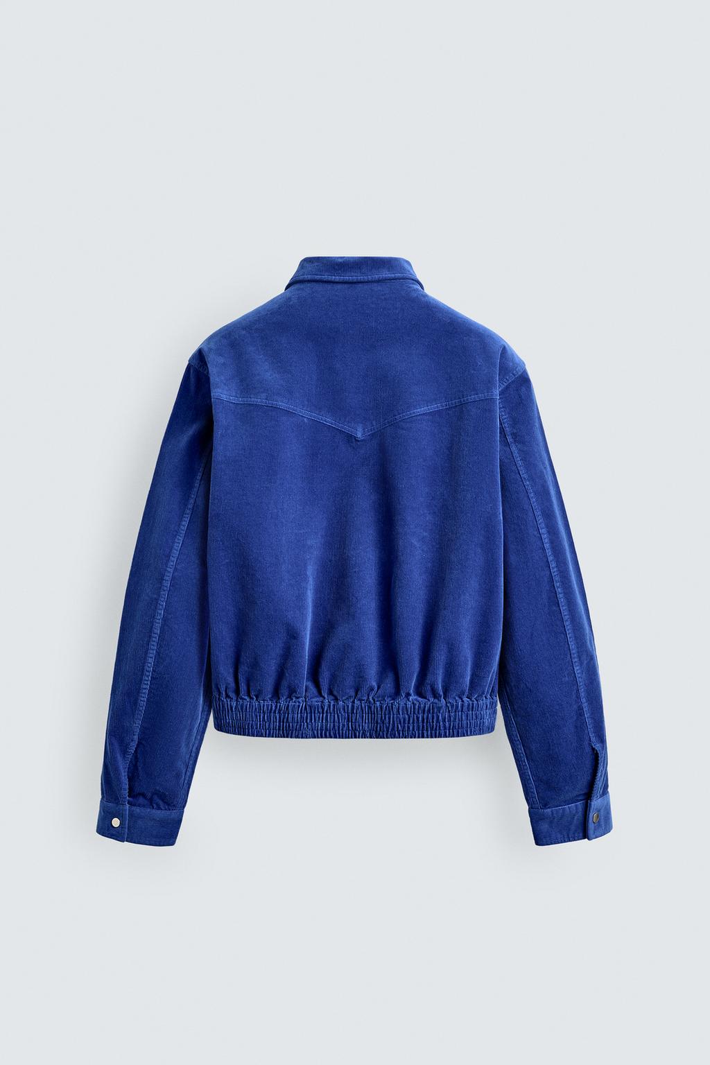 ВЕЛЬВЕТОВАЯ КУРТКА-РУБАШКА С МОЛНИЕЙ