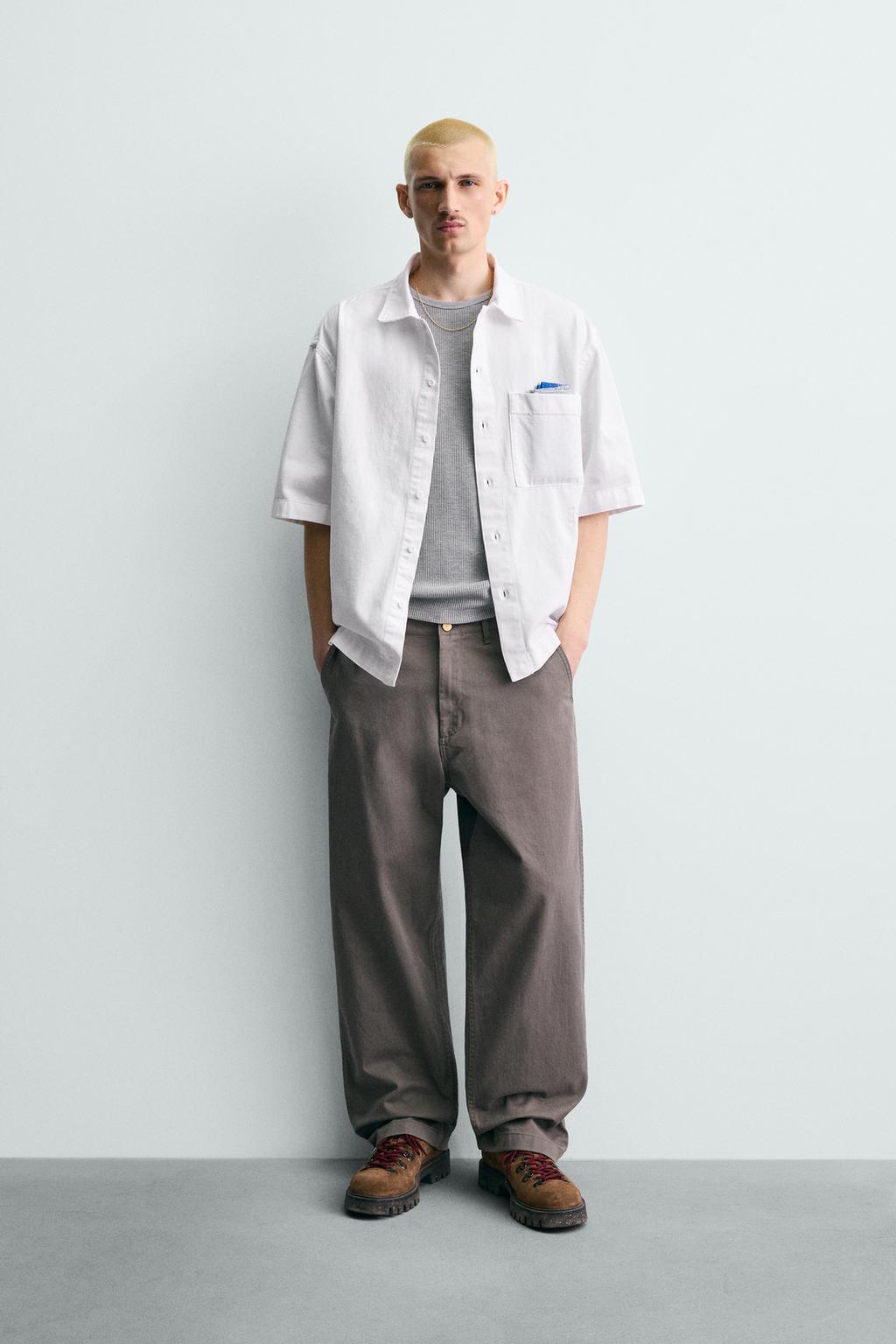 Рубашка-ковер-шарф с вышивкой