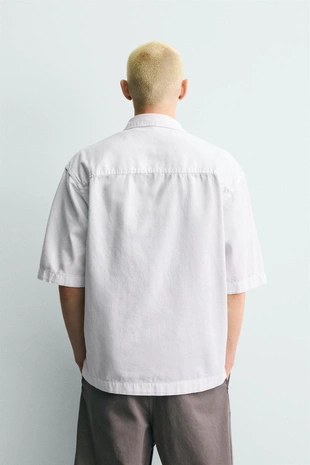 Рубашка-ковер-шарф с вышивкой