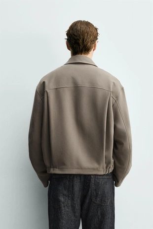 Куртка свободного кроя комфорт