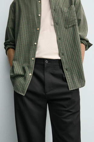 Брюки прямого кроя комфорт- Заказать в России