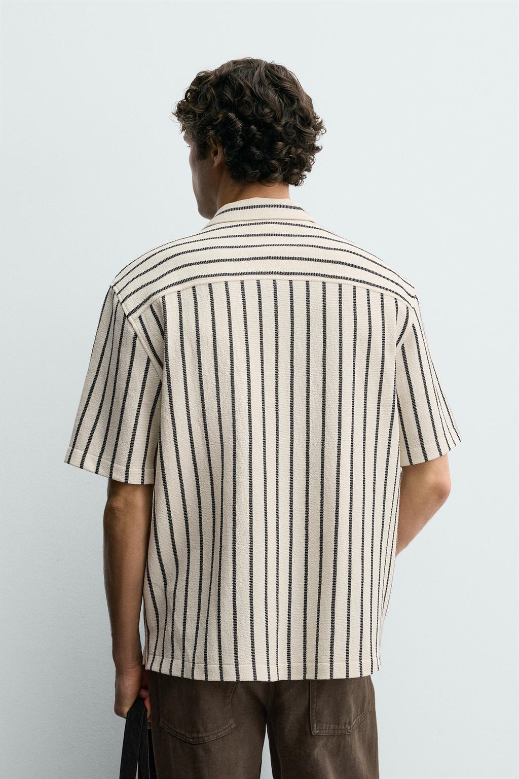 РУБАШКА ИЗ РЕЛЬЕФНОЙ ТКАНИ