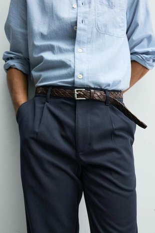 Брюки прямого кроя комфорт- Заказать в России