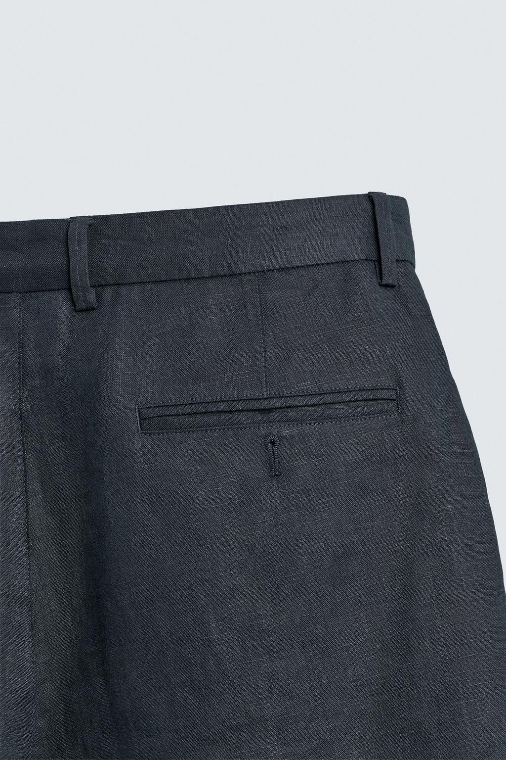 БЕРМУДЫ ИЗ 100% ЛЬНА КЛАССИЧЕСКОГО КРОЯ