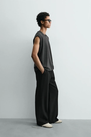 Майка с эффектом потертости- Заказать в России