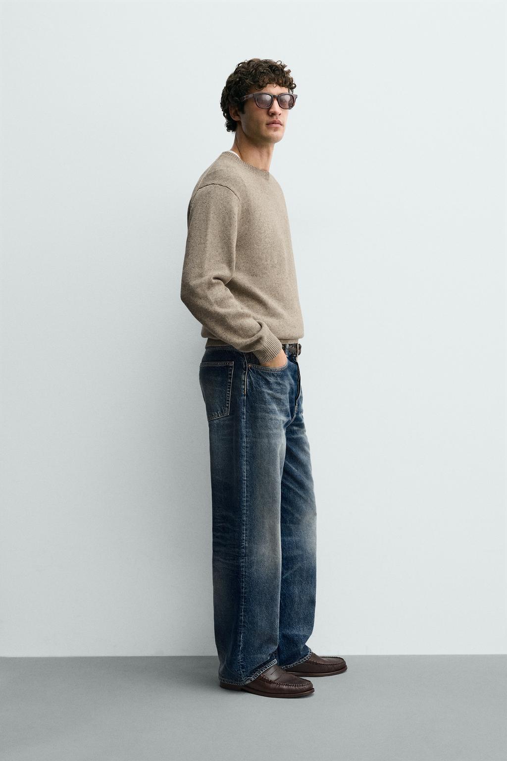 СВИТЕР ИЗ ХЛОПКА И ЛЬНА