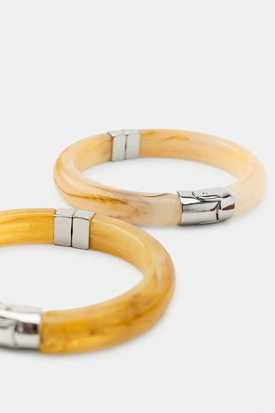 Набор из четырех жестких браслетов- Заказать в России