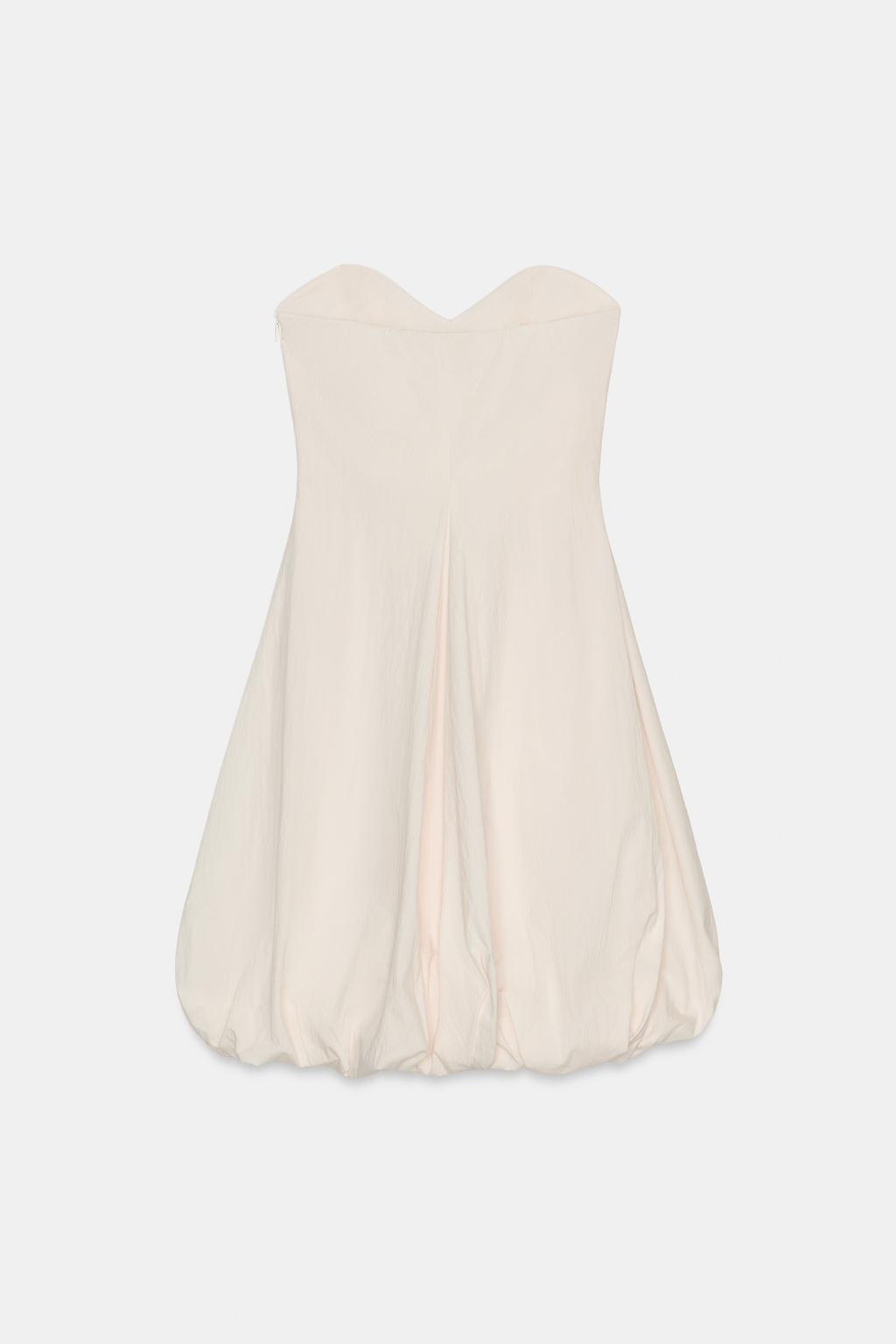 ПЛАТЬЕ-БАЛЛОН С ОТКРЫТЫМИ ПЛЕЧАМИ